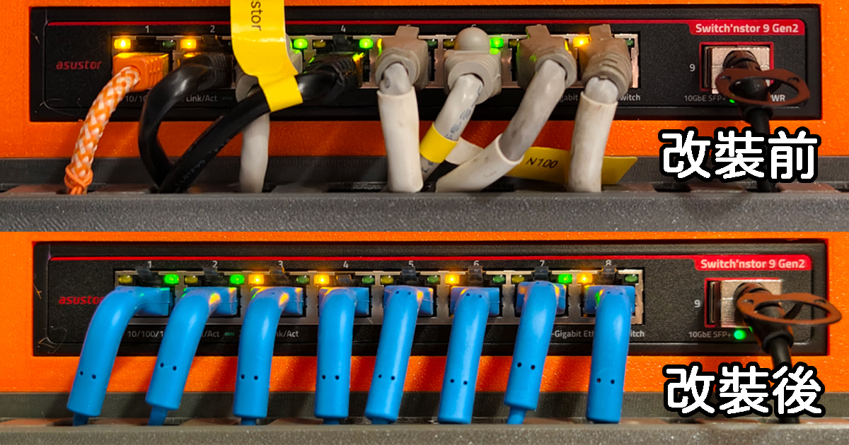 10吋網路機架整線神器!UniFi Cat 6 Patch Cable 可上下左右自由彎折的網路短跳線